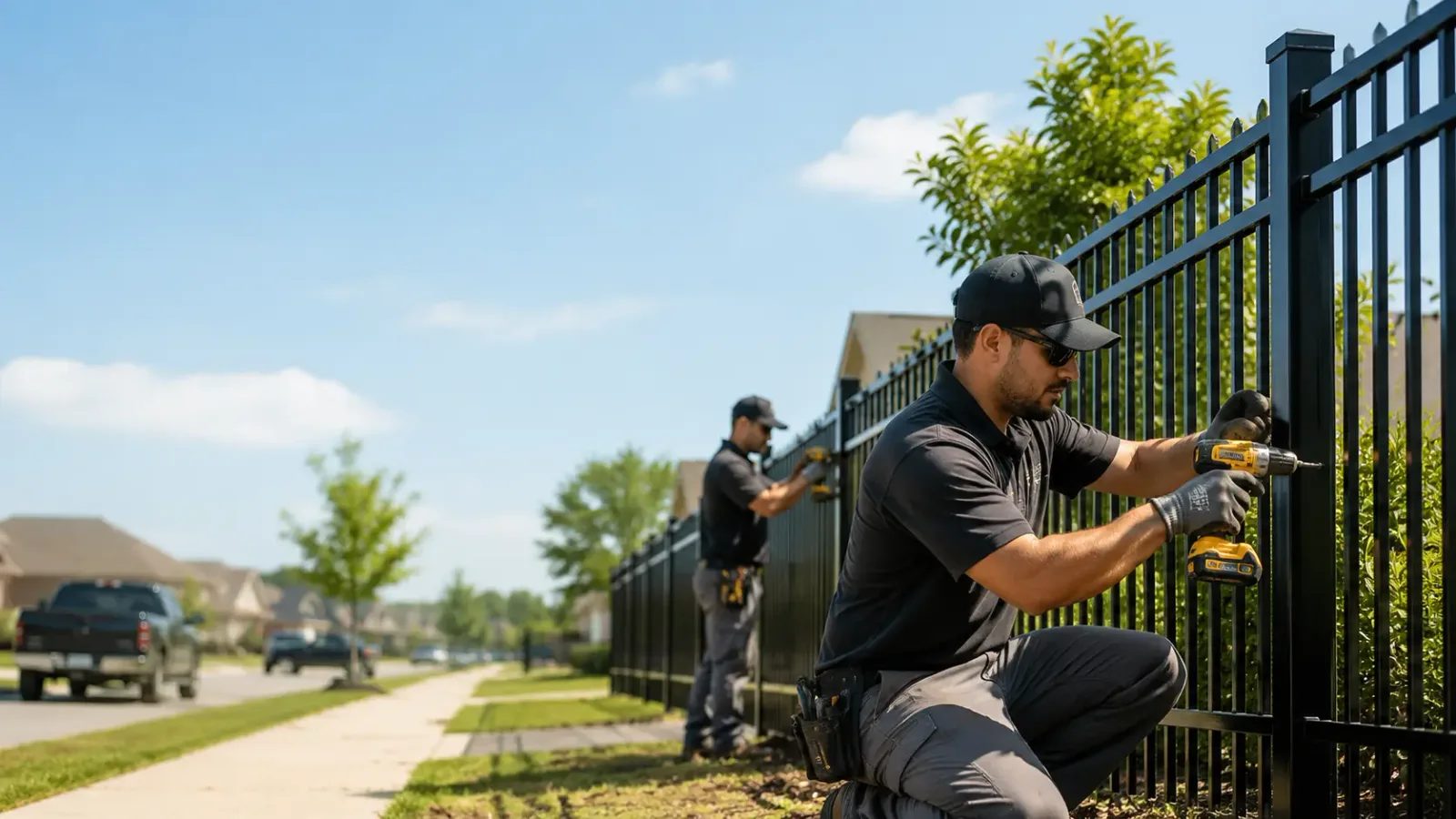 Metal Fence Installation in Midland, PA